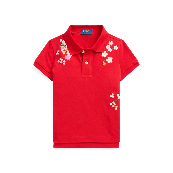 Lunar New Year Mesh Polo Shirt