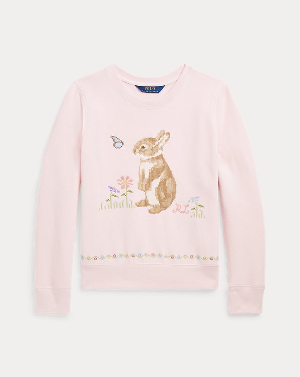 Lunar New Year Bunny Fleece Sweatshirt