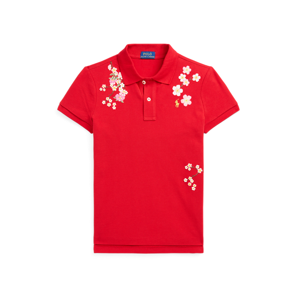 Lunar New Year Mesh Polo Shirt