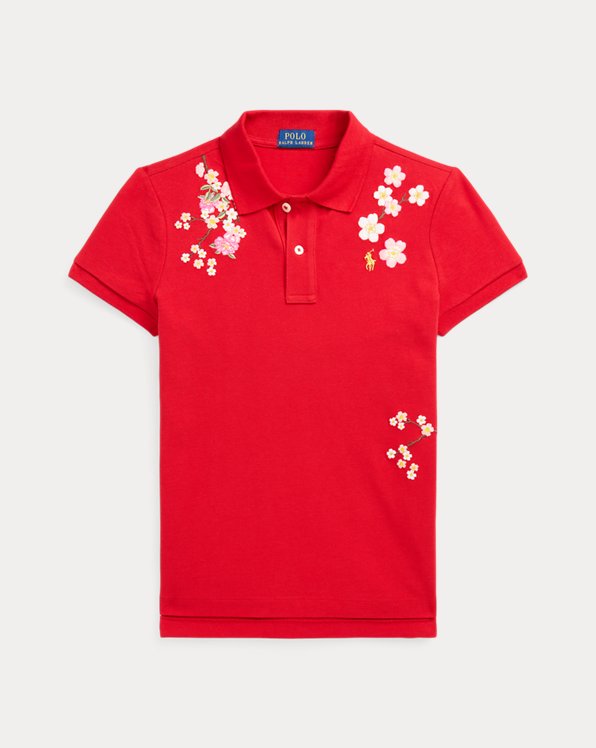 Lunar New Year Mesh Polo Shirt