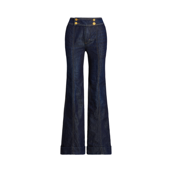 Denim Flare Trouser