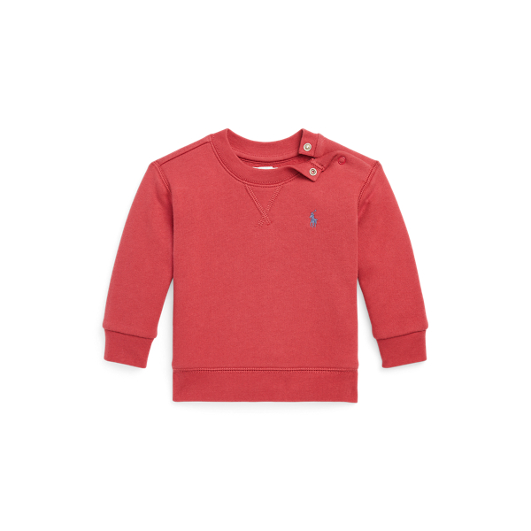 Sweatshirt de gola mandarim em lã cardada