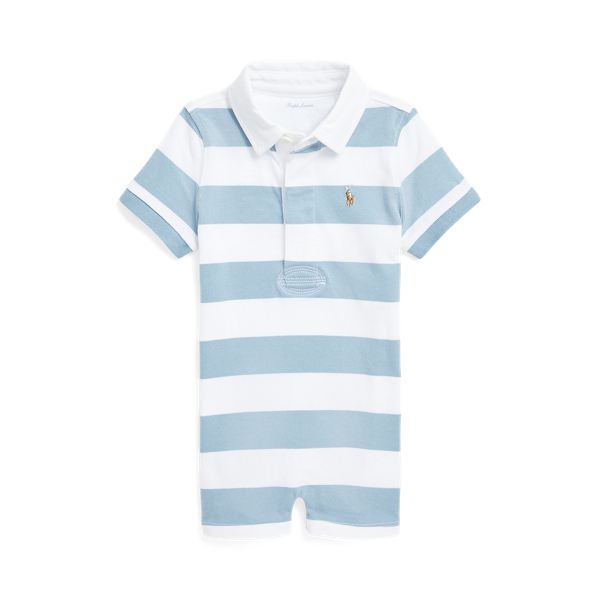 Striped Cotton Rugby Shortall
