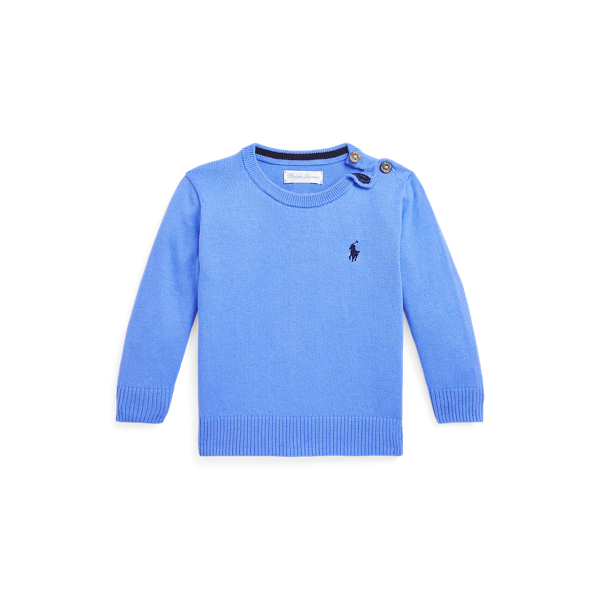 Camisola de algodão com gola mandarim