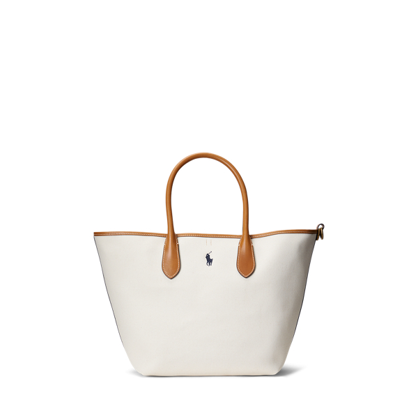 Tote Bellport de lona média reversível