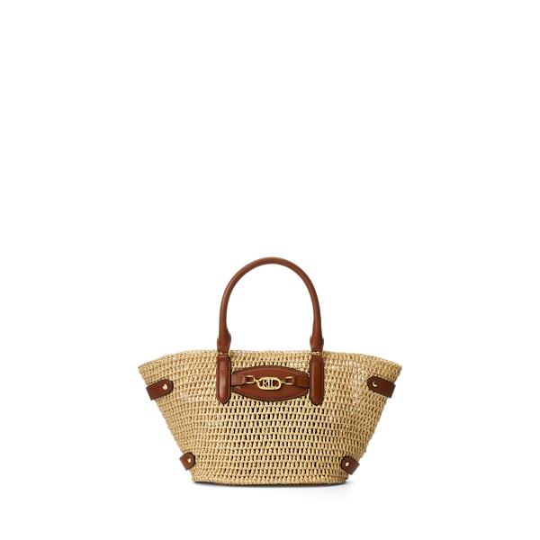 Saco tote Daphney pequeno de palha