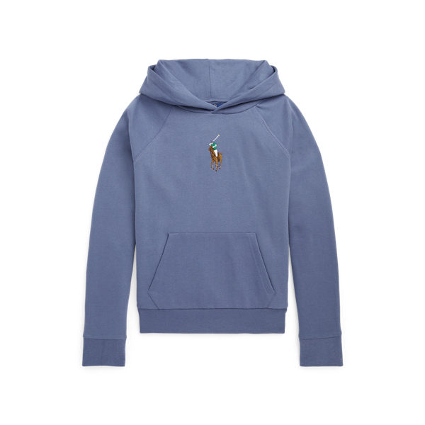 Camisola polar com capuz Big Pony