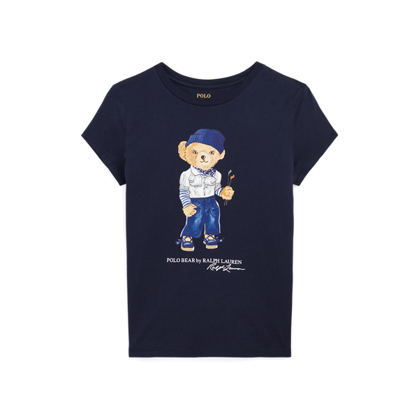 Polo Bear Cotton Jersey T-Shirt