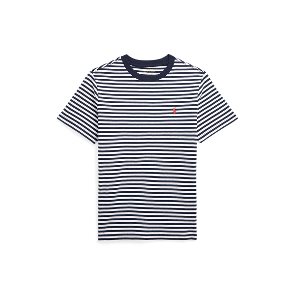 T-shirt rayé en jersey de coton