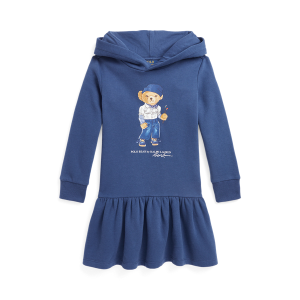 Vestido polar com capuz e Polo Bear