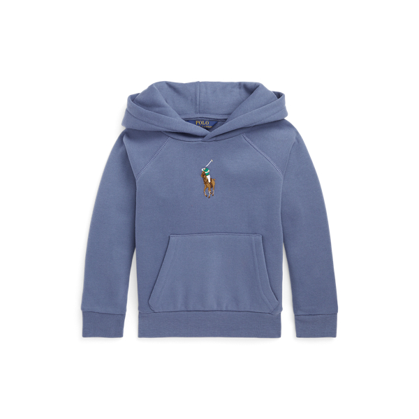 Camisola polar com capuz Big Pony