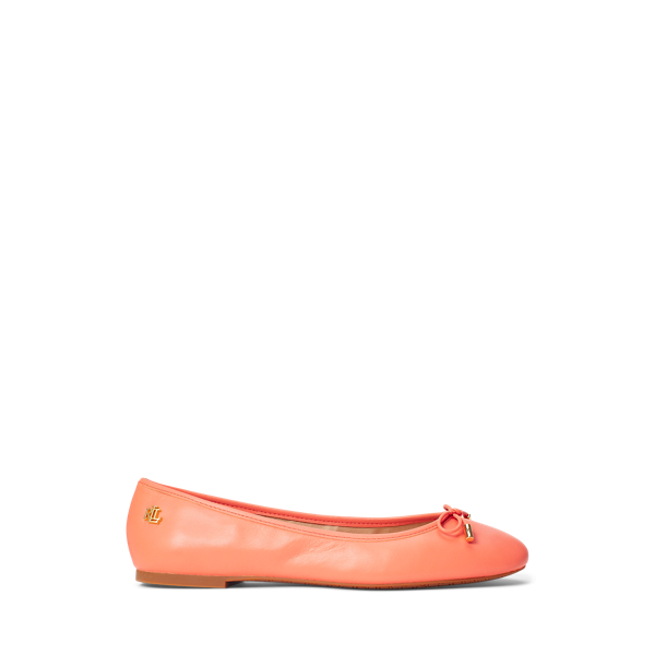 Jayna Nappa Leather Flat