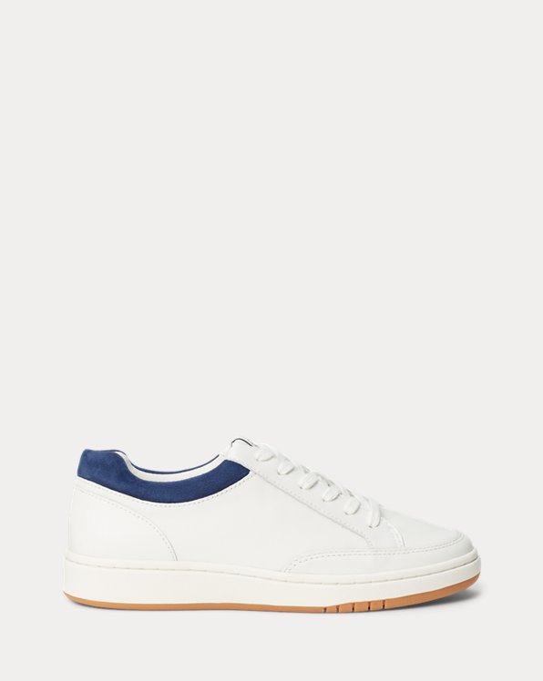 Hailey Leather and Suede Trainer