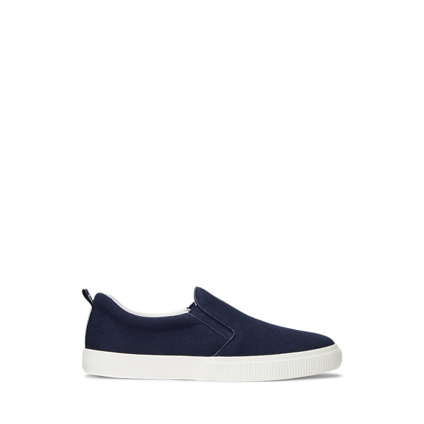 Haddley Canvas Slip-On Trainer
