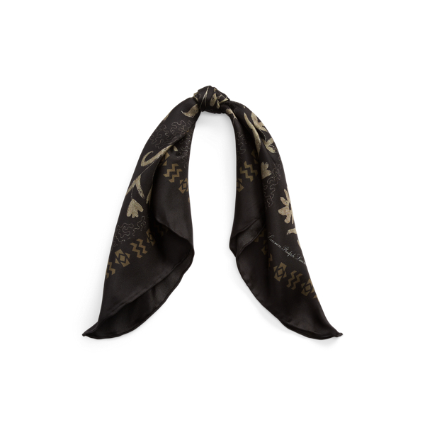 Gianna Silk Twill Square Scarf