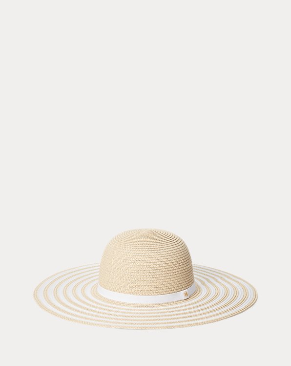 Striped Packable Sun Hat