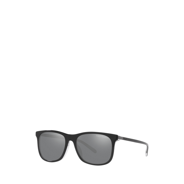 Lunettes de soleil guillochées