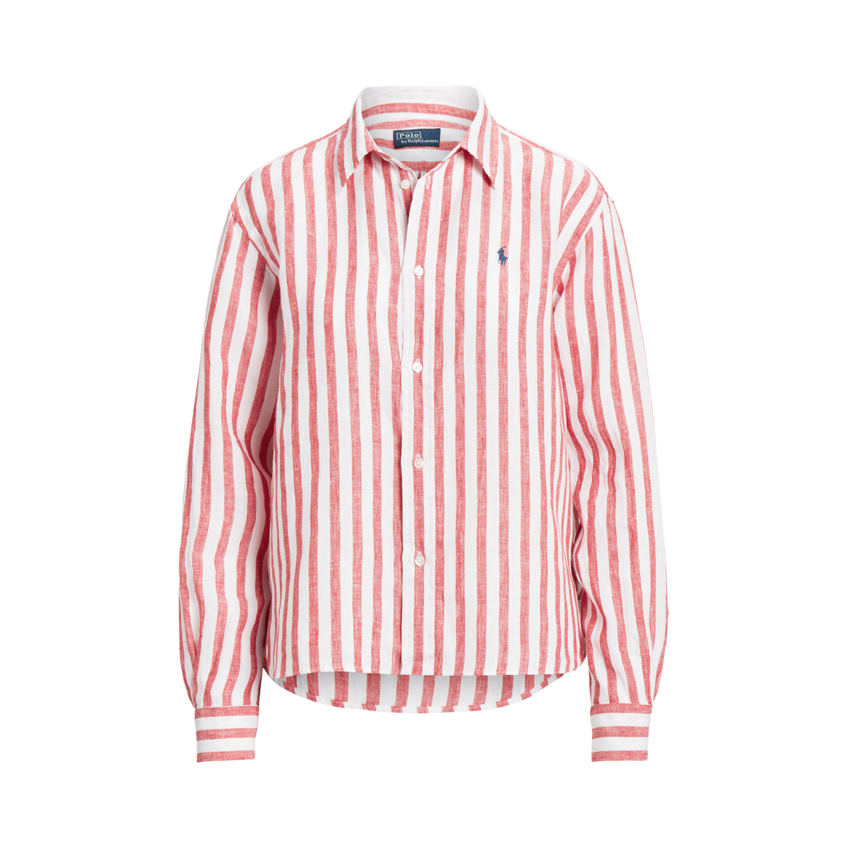 Oversize Striped Linen Shirt | Ralph Lauren