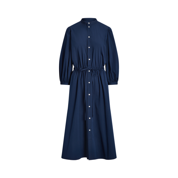 Vestido de tecido de algodão
