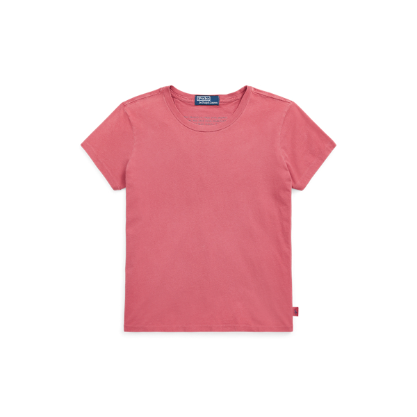 T-shirt col rond en coton bio