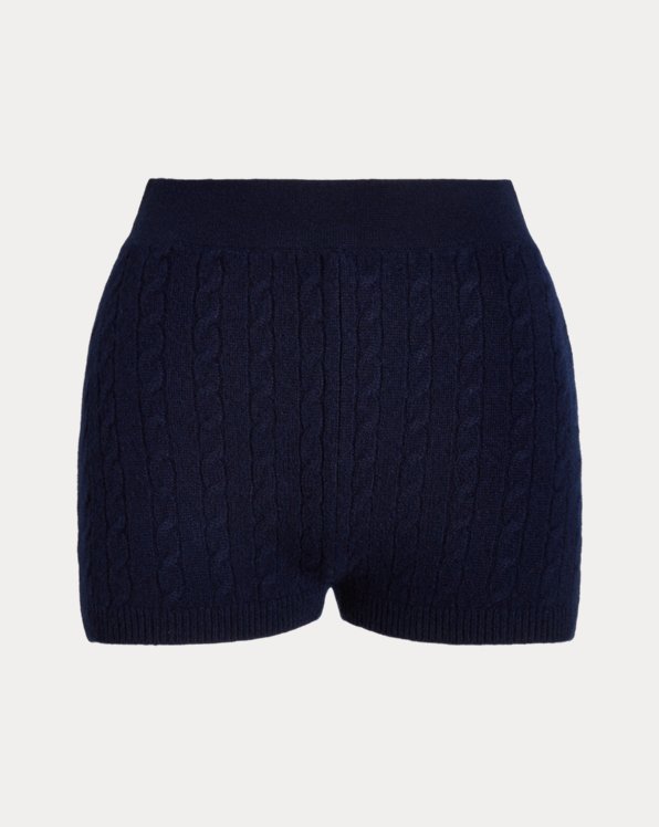 Mini-Cable Wool-Cashmere Short