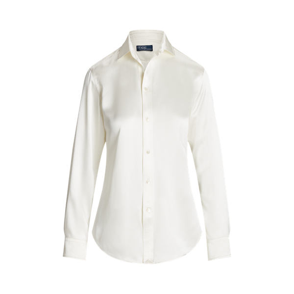 Relaxed Fit Silk Shirt for Women | Ralph Lauren® BR