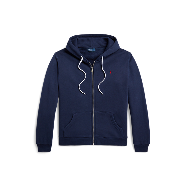 Sweat à capuche zippé en polaire