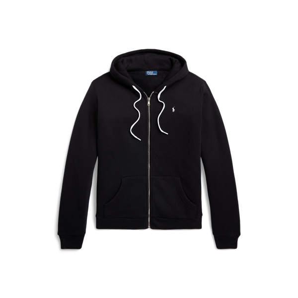 Sweat à capuche zippé en polaire