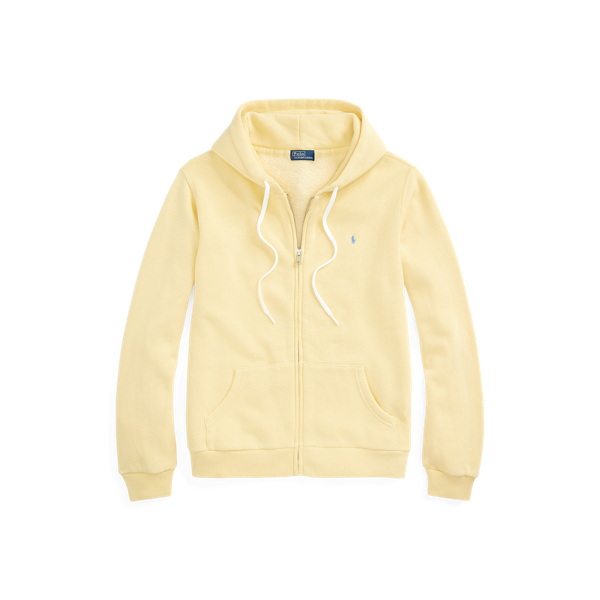 Sweat à capuche zippé en polaire