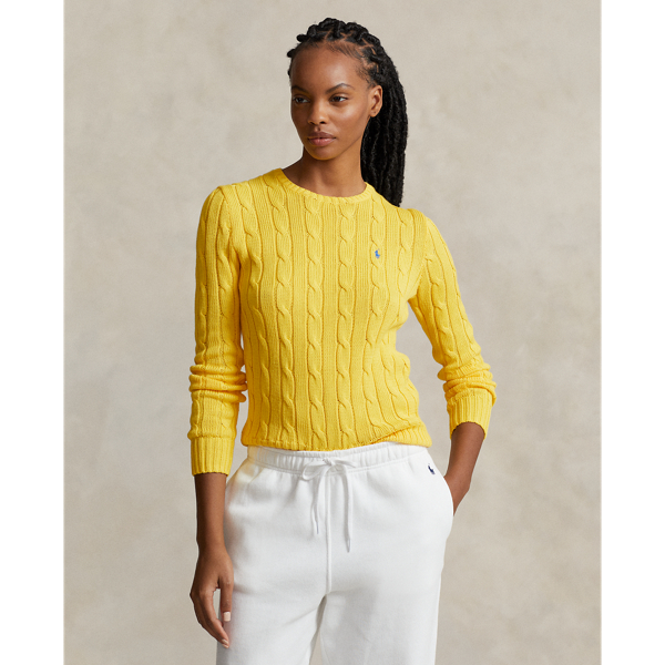 Women's Yellow Sweaters, Cardigans, & Turtlenecks | Ralph Lauren