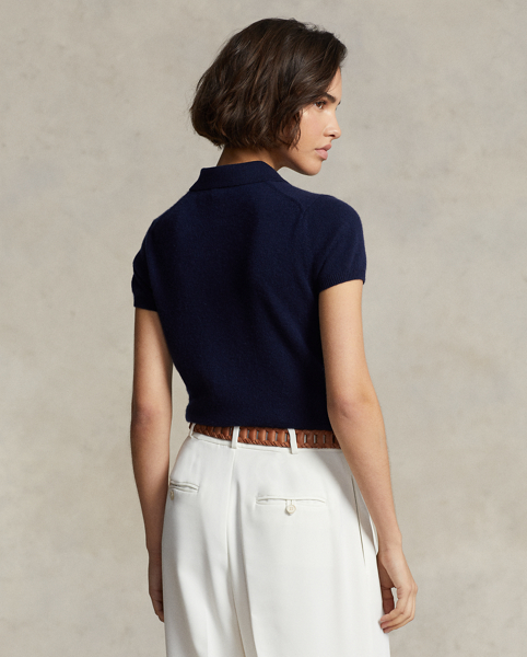 Rendered with luxurious, season-spanning cashmere, this slim-fitting Polo shirt is finished with our signature embroidered Pony on the chest.