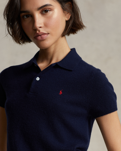 Rendered with luxurious, season-spanning cashmere, this slim-fitting Polo shirt is finished with our signature embroidered Pony on the chest.