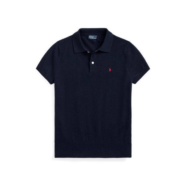 Slim Fit Cashmere Polo Shirt