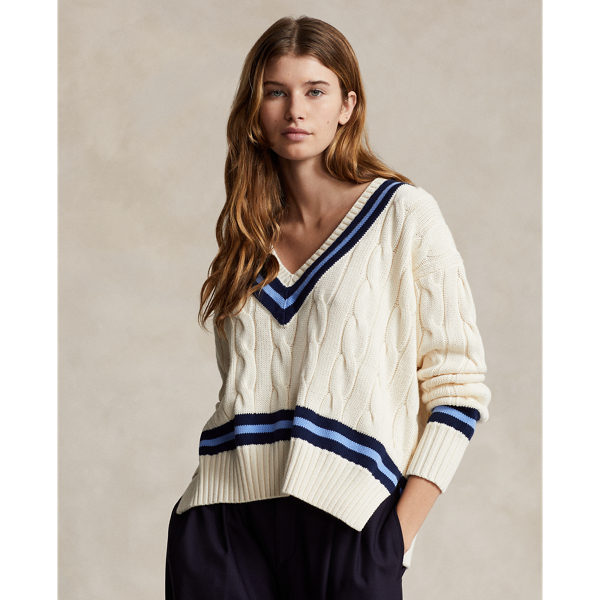 Women's V-Necks Sweaters, Cardigans, & Turtlenecks | Ralph Lauren