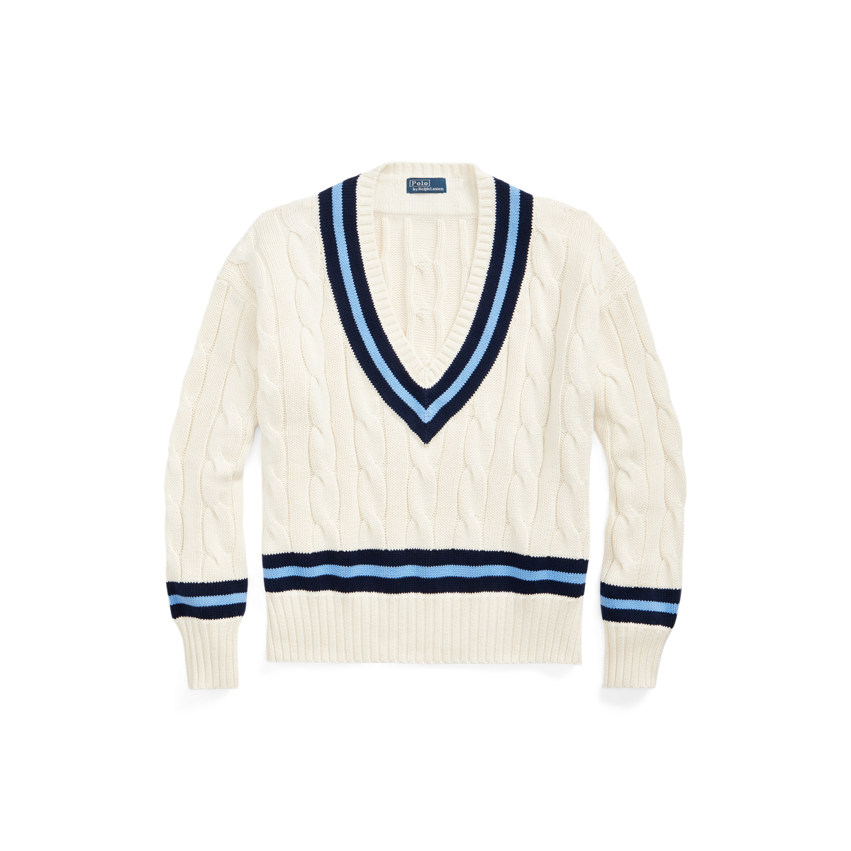 Cable-Knit Cotton Cricket Sweater | Ralph Lauren