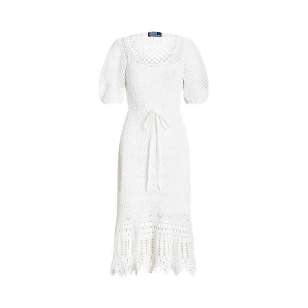 Robe en coton pointelle
