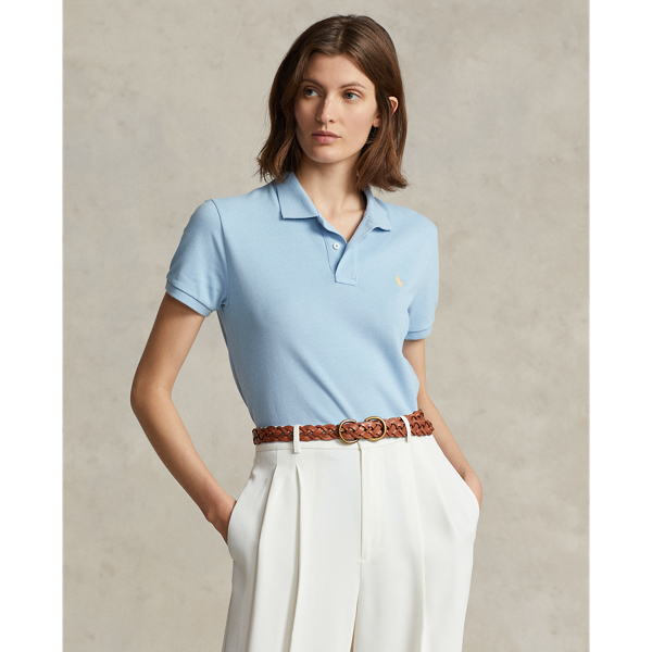 Classic Fit Mesh Polo Shirt for Women Ralph Lauren® AE