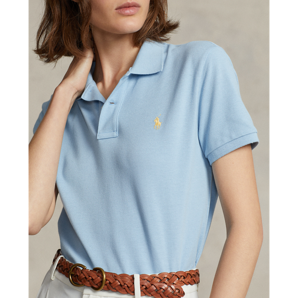 Classic Fit Mesh Polo Shirt for Women Ralph Lauren® AE