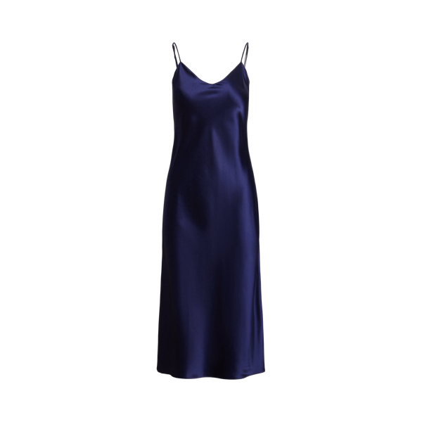 Vestido combinação em seda