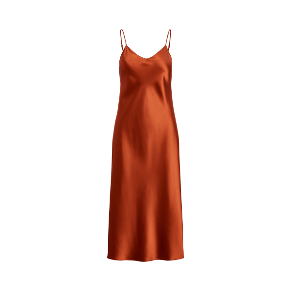 Vestido combinação em seda