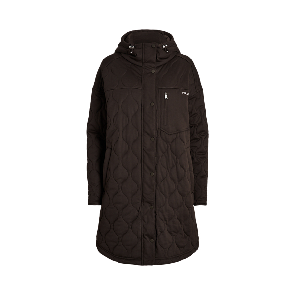 Oversize Quilted Hooded Coat