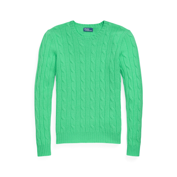 Pull en cachemire torsadé