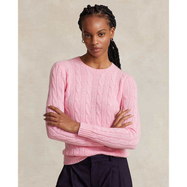 Women's Pink Sweaters, Cardigans, & Turtlenecks | Ralph Lauren