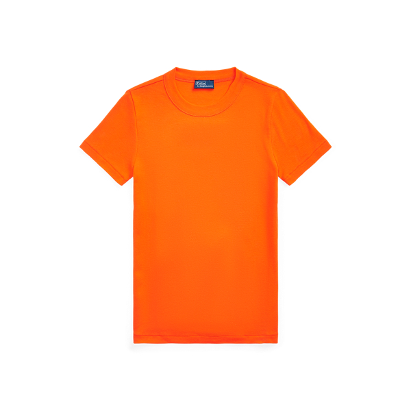 T-shirt en coton côtelé