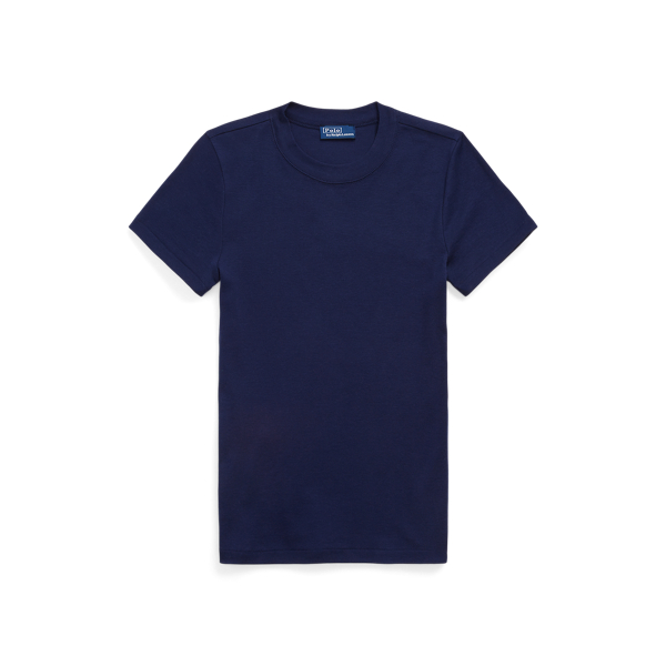T-shirt en coton côtelé