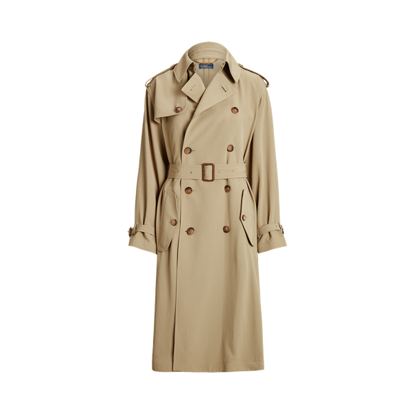 Trench-coat en sergé