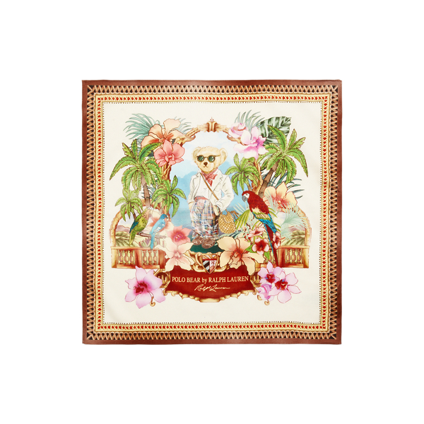Polo Bear Cotton Scarf