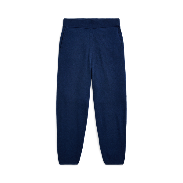 Cashmere Cropped Tapered Trouser