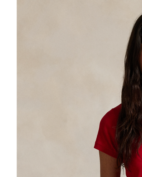 This crewneck tee is made with soft cotton in an allover rib-knit construction and cut for a Slim Fit-our trimmest silhouette.