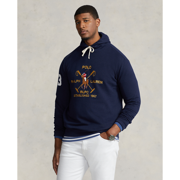 Big Pony Crest Fleece Hoodie for Men | Ralph Lauren® EC